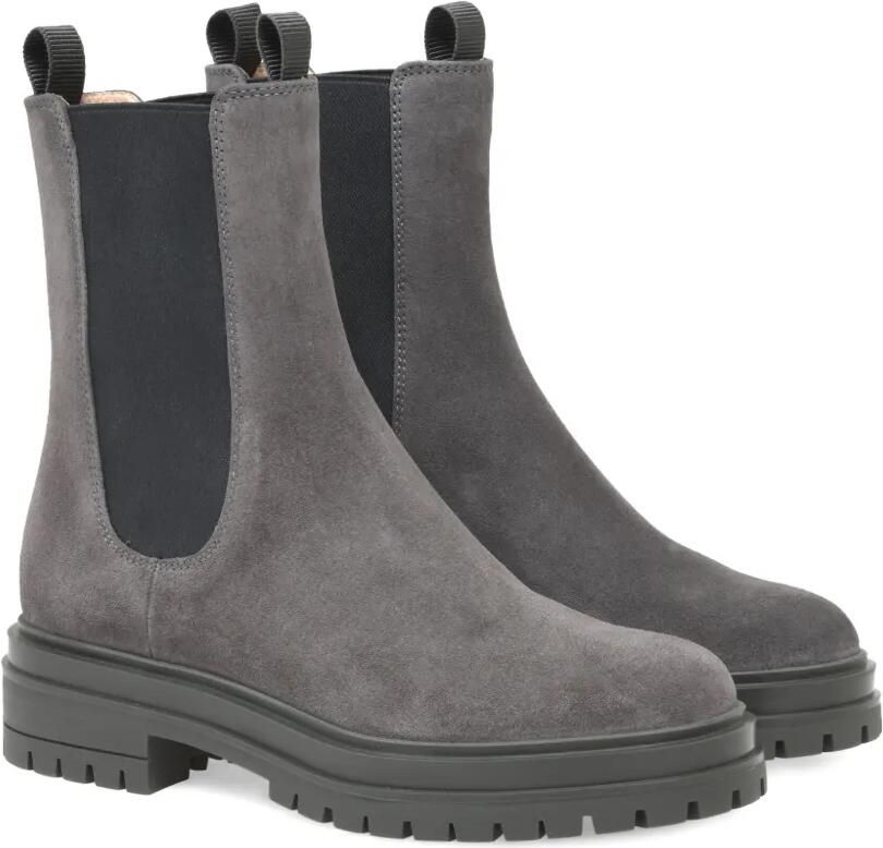 Gianvito Rossi 40 mm Chester Chelsea laarzen met chunky zool Grijs - Foto 2