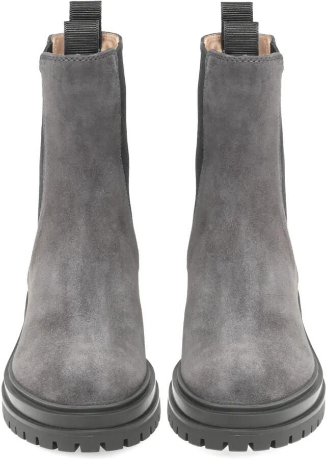 Gianvito Rossi 40 mm Chester Chelsea laarzen met chunky zool Grijs - Foto 3