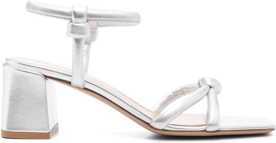 Gianvito Rossi 55 mm Juno sandalen Zilver