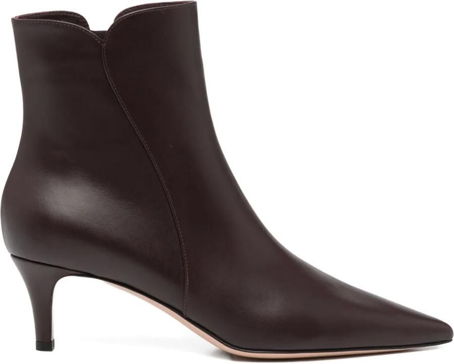 Gianvito Rossi 55 mm Levy laarzen Rood