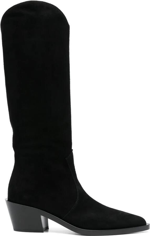 Gianvito Rossi 60 mm Waylon laarzen Zwart
