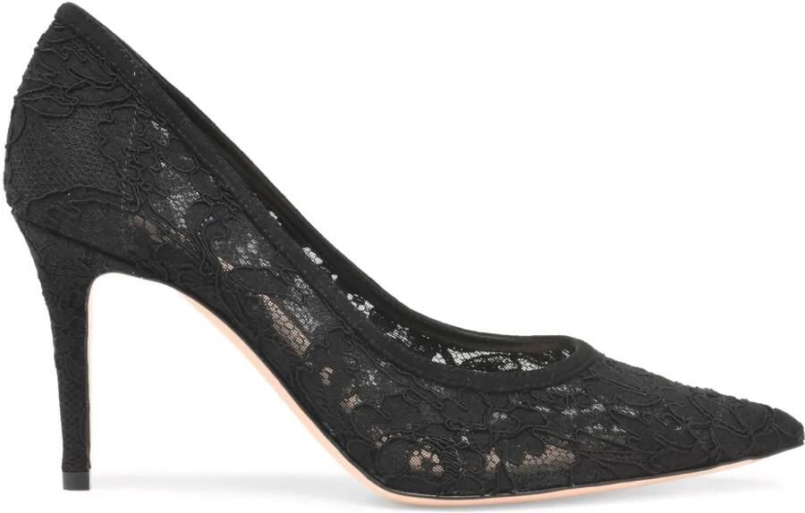 Gianvito Rossi 85 mm Claudia pumps Zwart