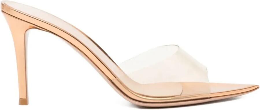 Gianvito Rossi 85 mm Elle sandalen Beige