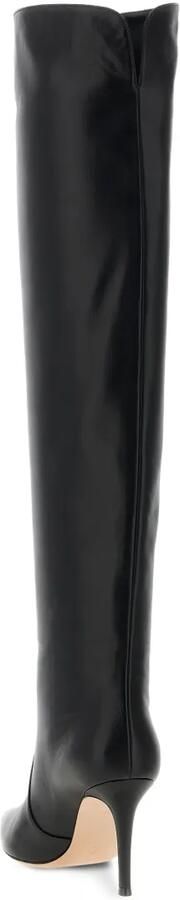 Gianvito Rossi 85 mm Hansen Cuissard laarzen met puntige neus Zwart - Foto 4