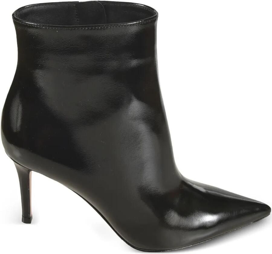 Gianvito Rossi 85 mm stiletto laarzen met puntige neus Zwart
