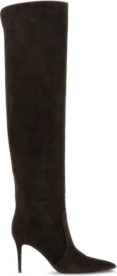 Gianvito Rossi 90 mm Hansen suède laarzen Bruin