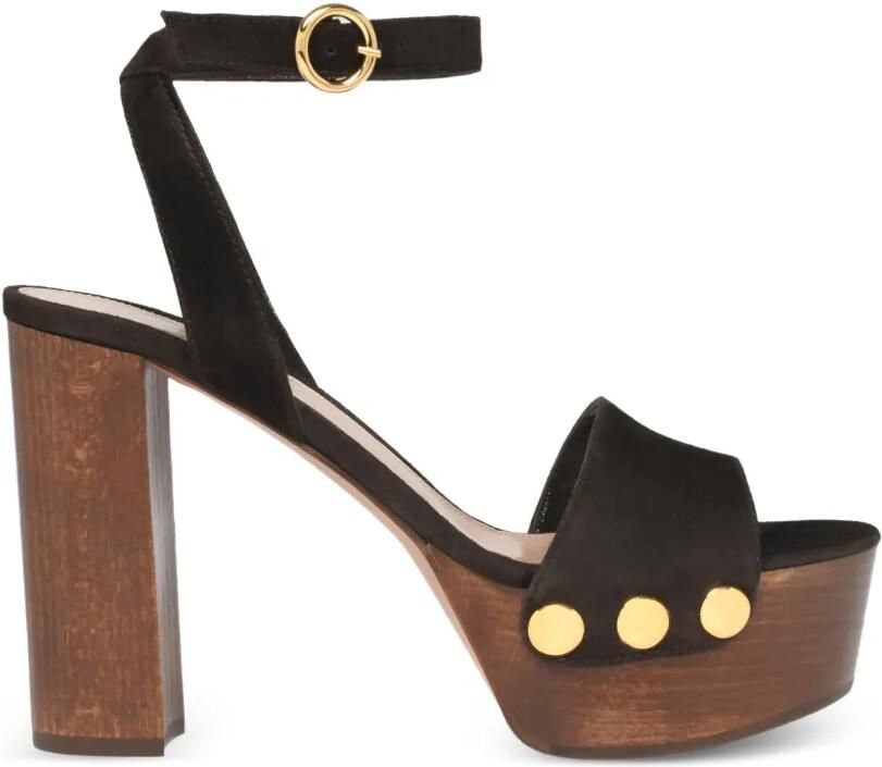 Gianvito Rossi Ardèa sandalen met plateauzool Bruin