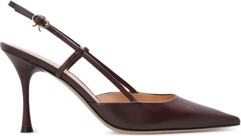 Gianvito Rossi Ascent pumps met puntige neus Rood