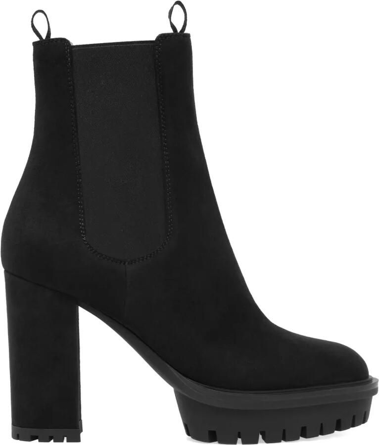 Gianvito Rossi Barry enkellaarzen Zwart