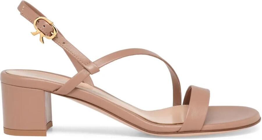 Gianvito Rossi Betsey sandalen met bandje Beige - Foto 1