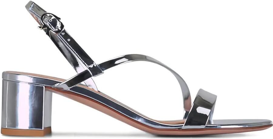 Gianvito Rossi Betsey sandalen met bandjes en hak Grijs