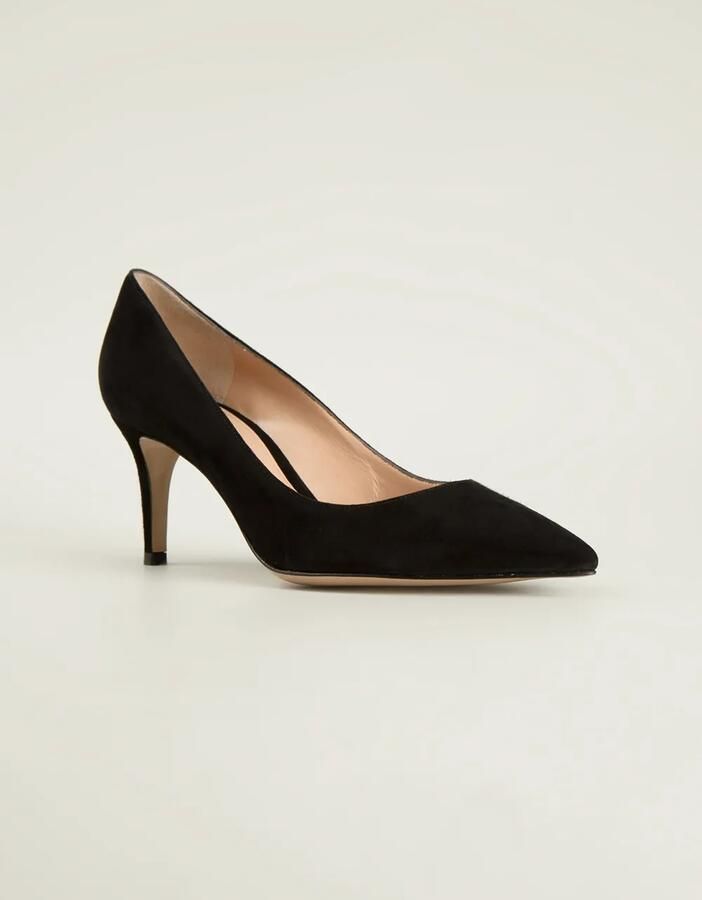 Gianvito Rossi 'Business' pumps Zwart - Foto 2