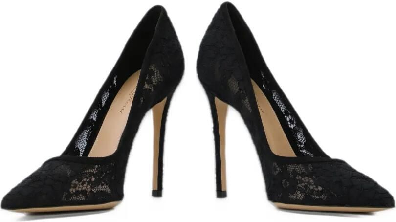 Gianvito Rossi Claudia Lyon pumps Zwart - Foto 5