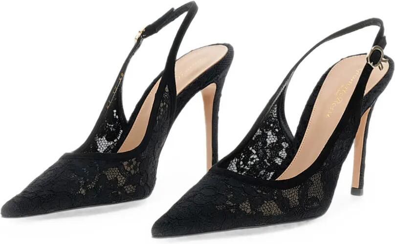 Gianvito Rossi Claudia slingback pumps Zwart - Foto 3