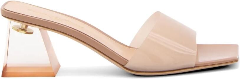 Gianvito Rossi Cosmic muiltjes met blokhak Roze