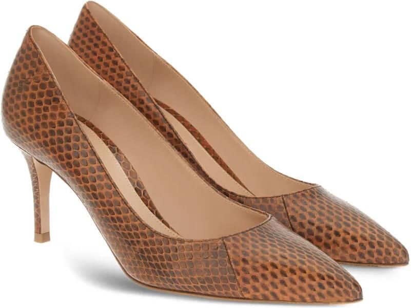 Gianvito Rossi Gianvito 70 pumps Bruin - Foto 4