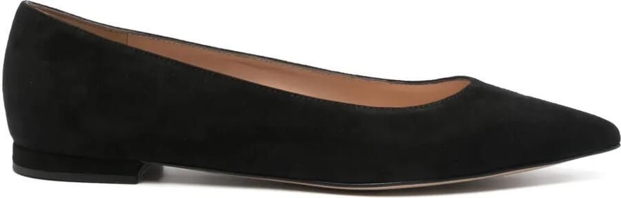 Gianvito Rossi Gianvito ballerina's Zwart