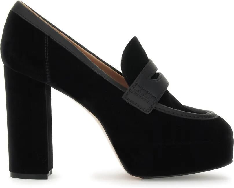 Gianvito Rossi Hadden pumps met plateauzool Zwart - Foto 3