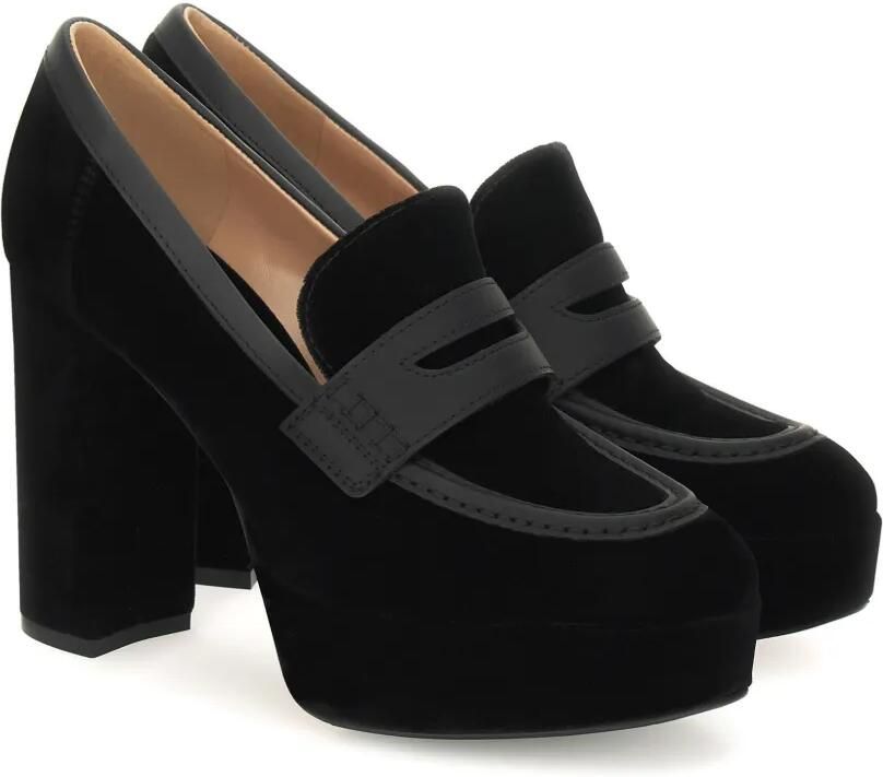 Gianvito Rossi Hadden pumps met plateauzool Zwart - Foto 2