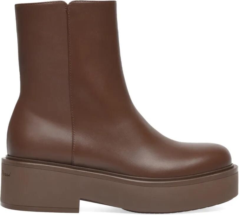 Gianvito Rossi Hiro laarzen met plateauzool Bruin