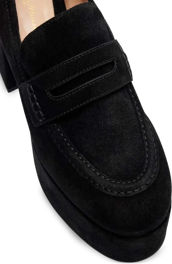 Gianvito Rossi Jenna suede pumps Zwart - Foto 3