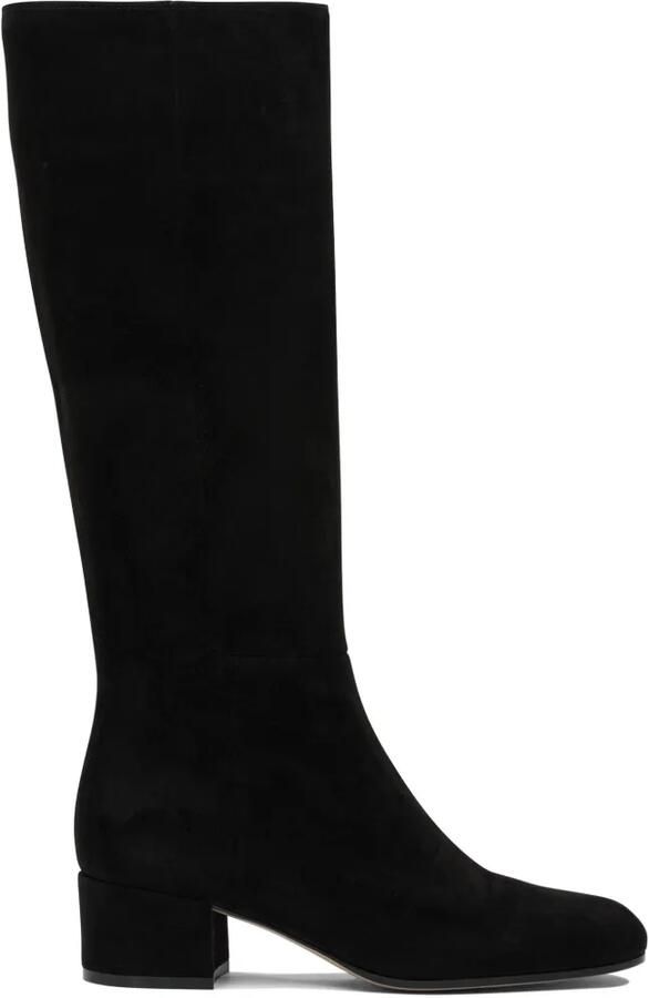 Gianvito Rossi Joelle laarzen met rits Zwart