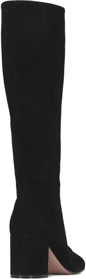 Gianvito Rossi Joelle suède laarzen Zwart
