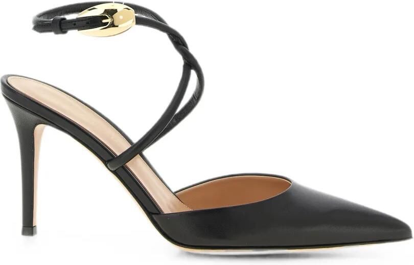 Gianvito Rossi Jungle Mamba asymmetrische pumps Zwart