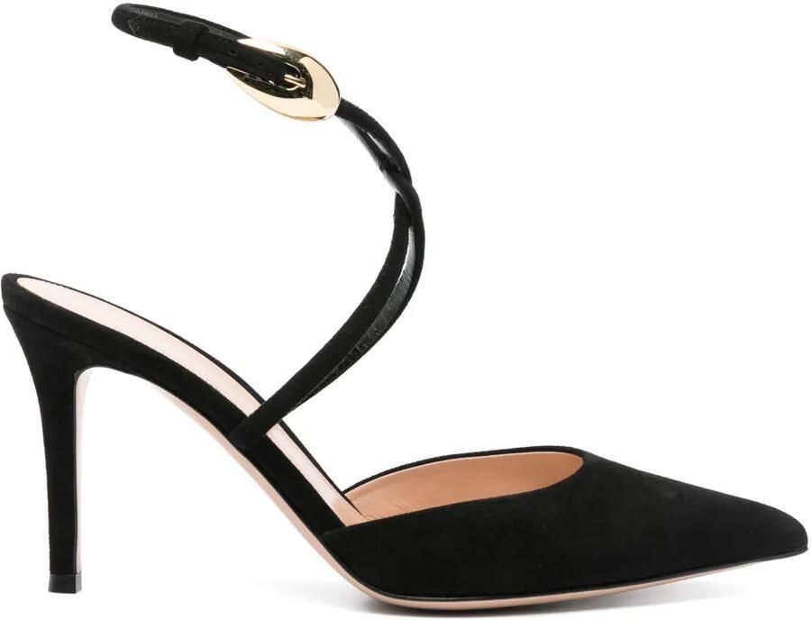 Gianvito Rossi Jungle Mamba Sling pumps Zwart