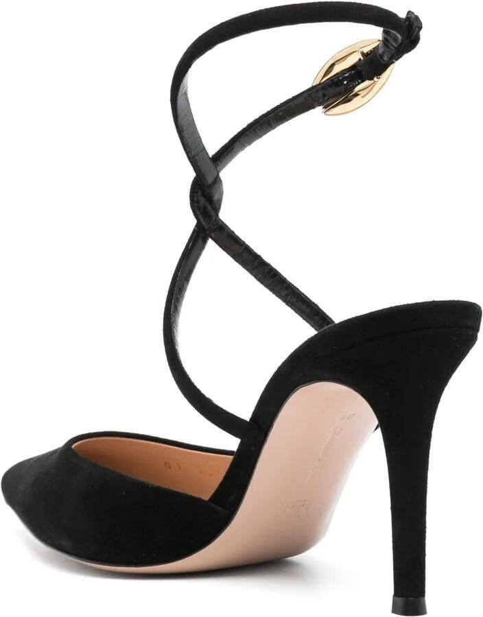 Gianvito Rossi Jungle Mamba Sling pumps Zwart - Foto 3