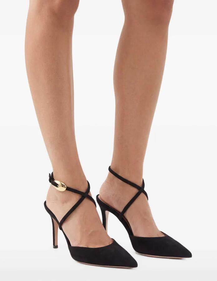 Gianvito Rossi Jungle Mamba Sling pumps Zwart - Foto 4