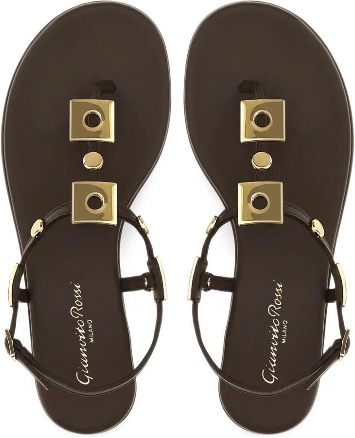 Gianvito Rossi Jupiter sandals Bruin - Foto 2