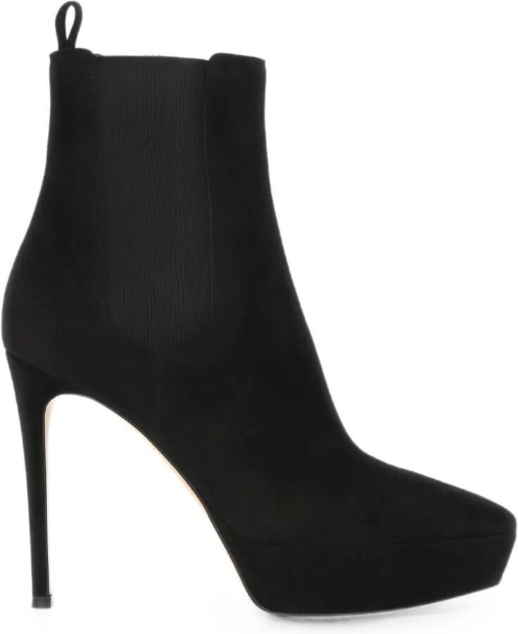 Gianvito Rossi Kim laarzen Zwart
