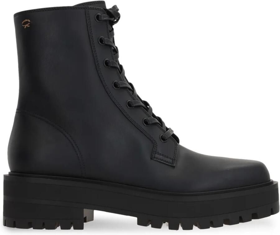 Gianvito Rossi Leren laarzen Zwart