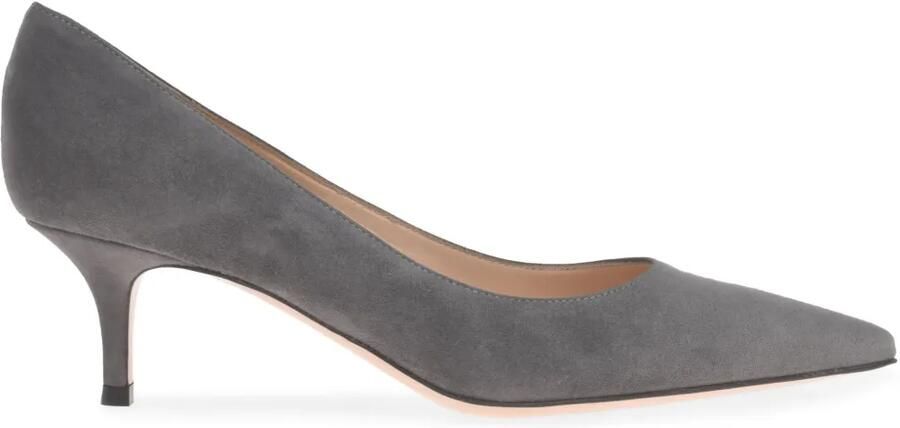 Gianvito Rossi Leren pumps Grijs