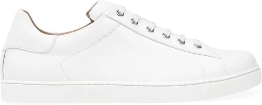 Gianvito Rossi Leren sneakers Wit