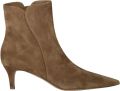 Gianvito Rossi Levy suède enkellaarzen Beige - Beige