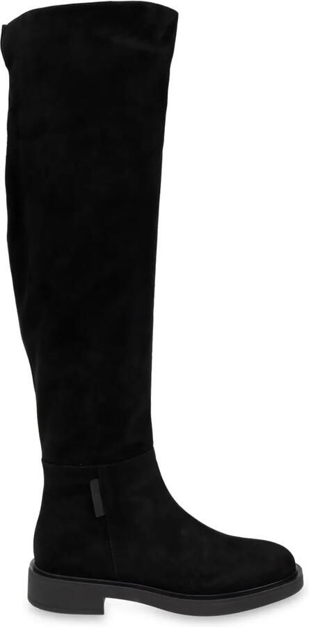 Gianvito Rossi Lexington leren laarzen Zwart