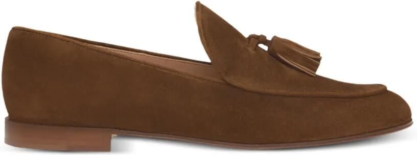 Gianvito Rossi Loafers met kwastjes Bruin