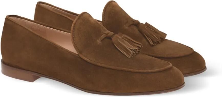 Gianvito Rossi Loafers met kwastjes Bruin - Foto 4