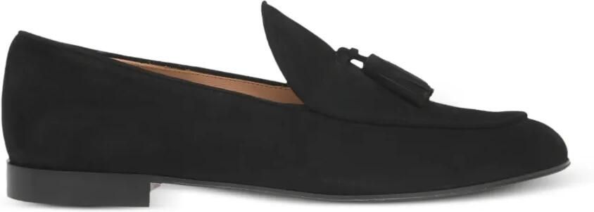 Gianvito Rossi Loafers met kwastjes Zwart