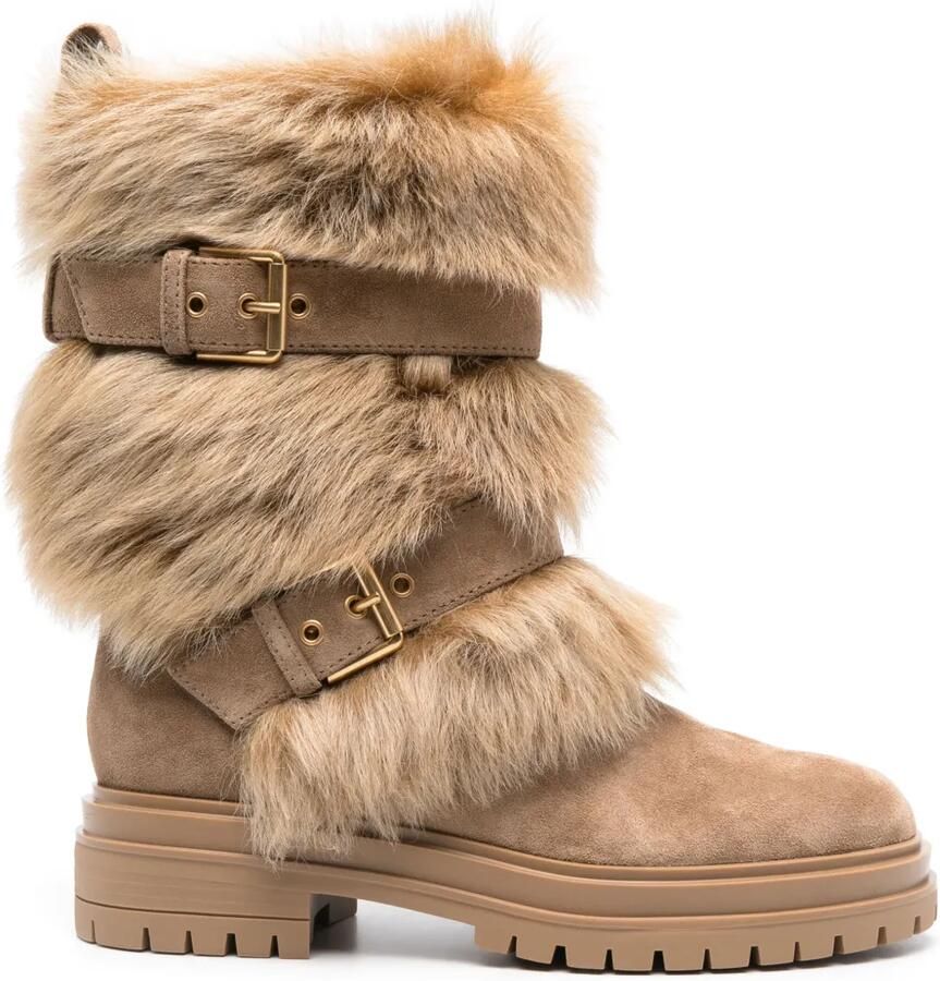 Gianvito Rossi Maverick laarzen Bruin
