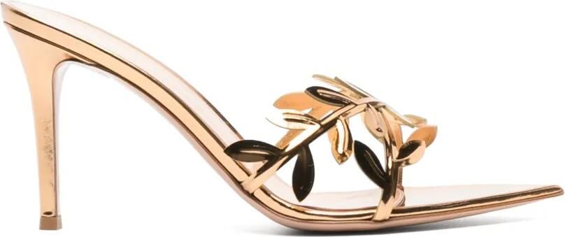 Gianvito Rossi Mekong high-heel sandals Goud