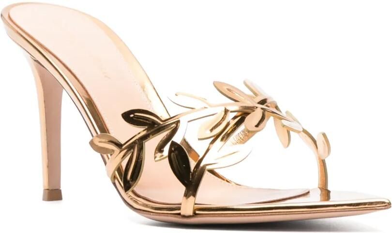 Gianvito Rossi Mekong high-heel sandals Goud - Foto 3