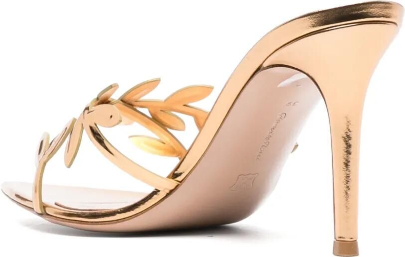 Gianvito Rossi Mekong high-heel sandals Goud - Foto 2