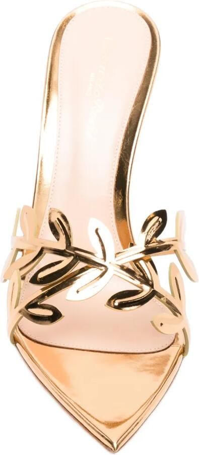 Gianvito Rossi Mekong high-heel sandals Goud - Foto 4