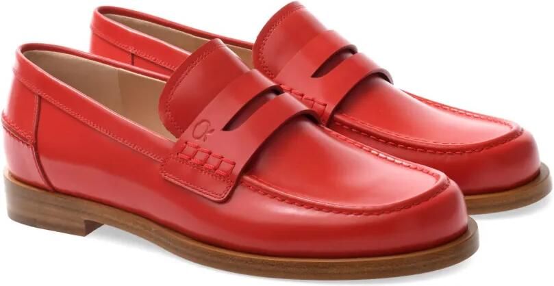 Gianvito Rossi Michael loafers Rood - Foto 3