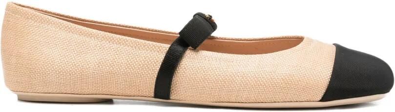 Gianvito Rossi Minou Ballerina's Beige