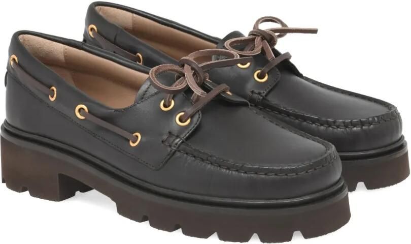 Gianvito Rossi Olone loafers met veters Bruin - Foto 4