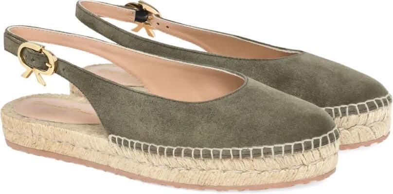 Gianvito Rossi Paz espadrilles Groen - Foto 4